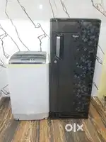 Whirlpool Flower model refrigerator & onida washing machine available*