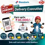 We are hiring Delivery Boy in Domino's
