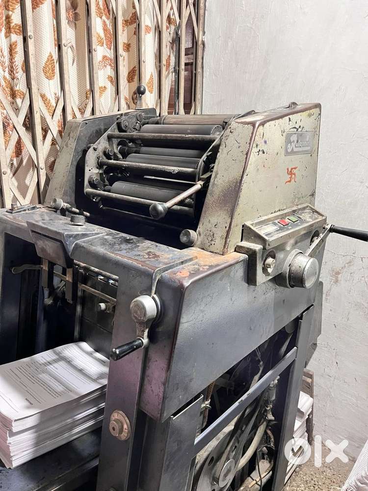 Mini offset printing machine