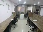 1 cabin with Conference cabin and Workstations fully furnished office