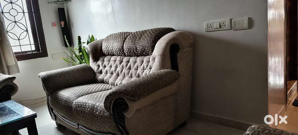 Two 2 seater sofas