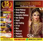 Freelance makeup artist and salon skin specialist hairstylist