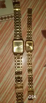Men and women sonata square dail watch