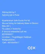 Hiring gor delivery Partner