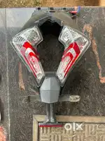 Pulsar RS 200 bs6 stock original tail lamp and visor