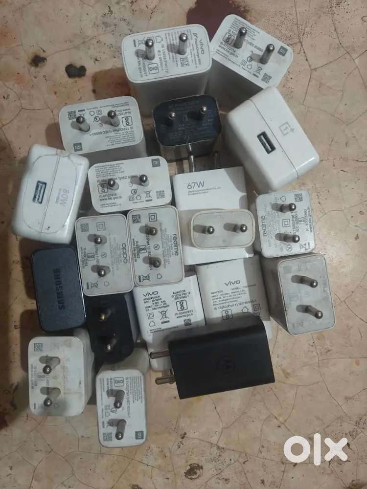 ALL TYPES OF ORIGINAL CHARGER ADAPTER CABLE AVAILABLE. At 50 % only