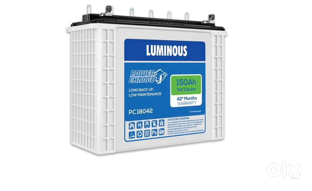Luminous Inverter and Battery (PC 18042 150 Ah + 800 Watt Neo)