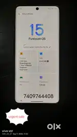 iQOO z9s pro urgent sale