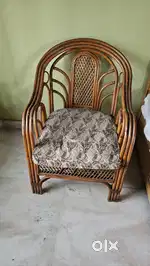 Cane sofa 2 and 1 seater