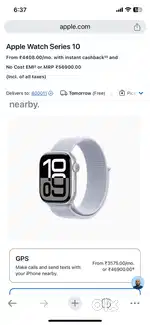 Apple Watch 10 (GPS + Cellular)
