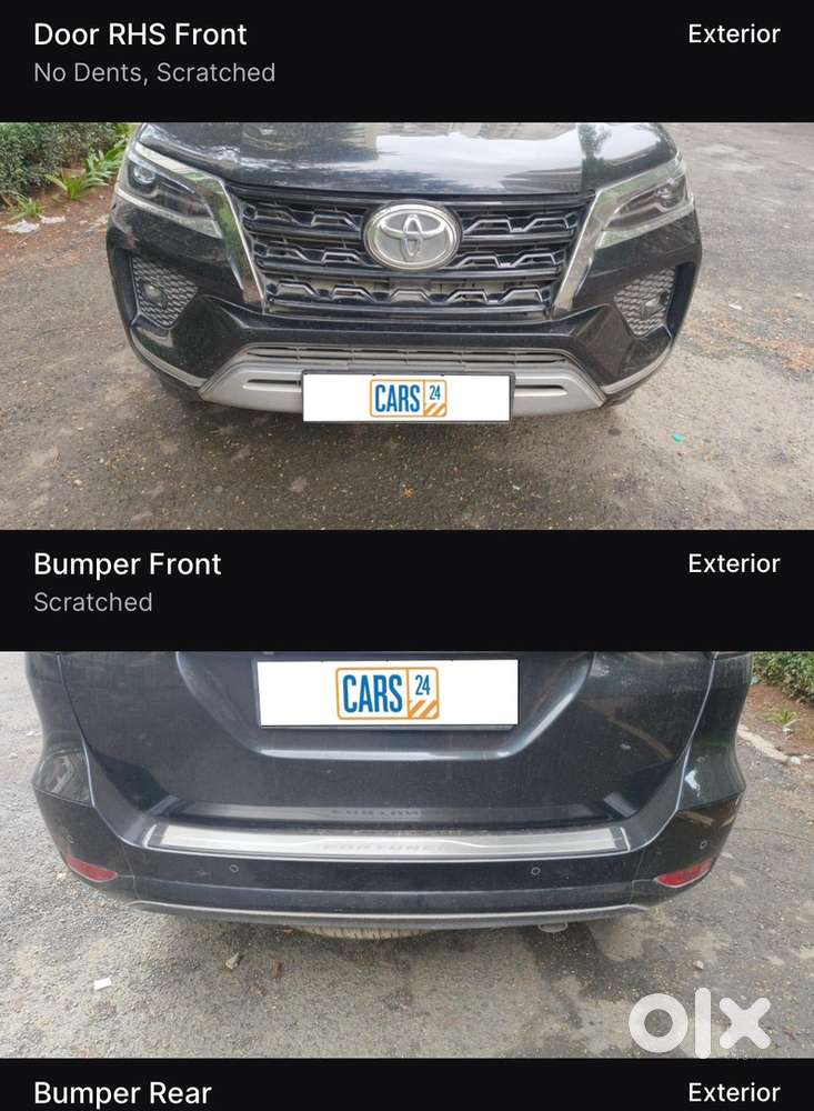 BH registered Toyota Fortuner 2023 Diesel Well Maintained