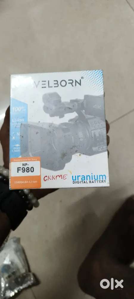 Welborn 13400 mah Lion Battery for Sony NPF 980