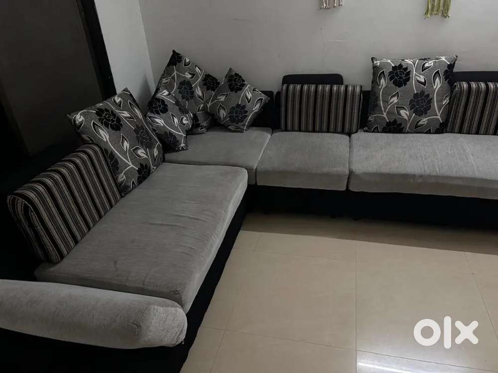 8 Seater Sofa Set with Cushions Size-7'9x9'6