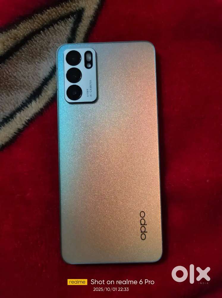 Reno 6 5g full original display fingerprint