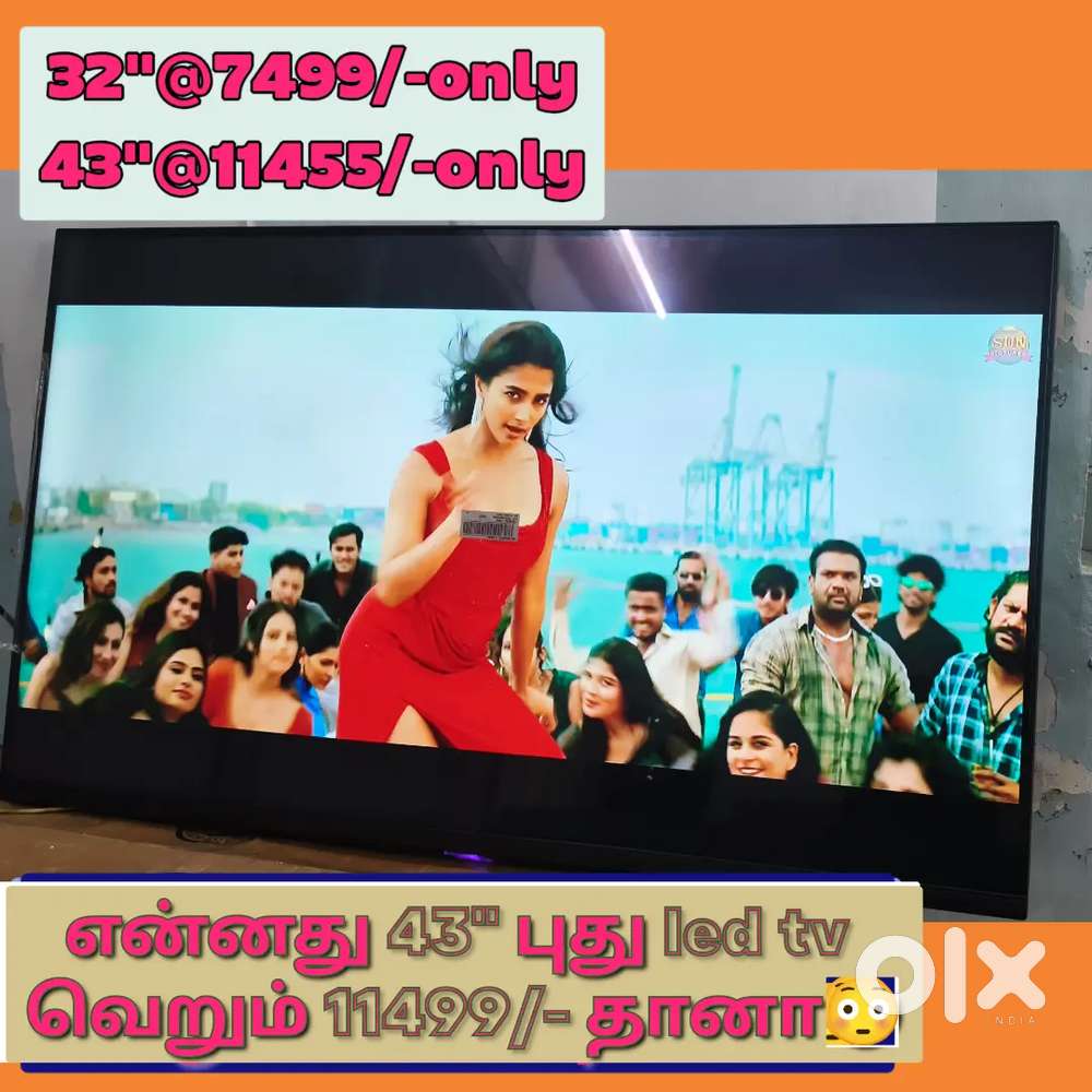 MEGA SALES ! SONY new 43 inch smart led tv just 11234 only