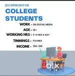 Work from home opportunity Dm me for more details