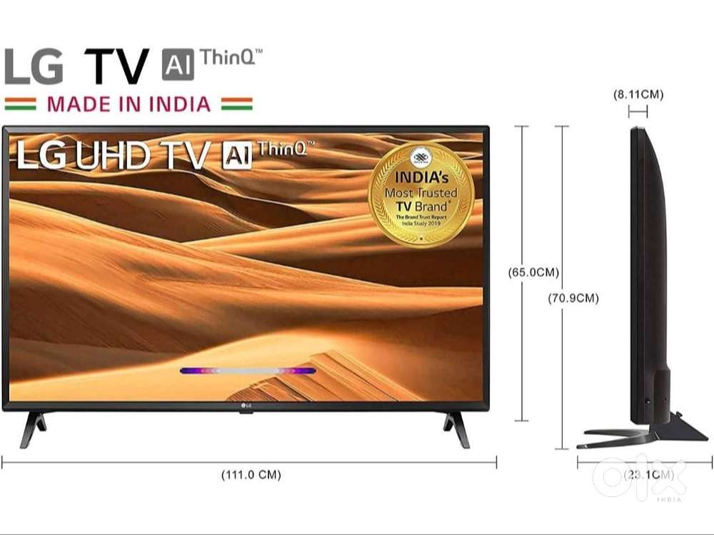 LG Smart TV , 4K UHD, screen -49 Inch ,  mint condition , with IPS Dis