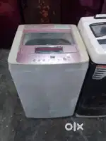 #7Z/Pink color LG top load fully automatic washing machine (Seconds)