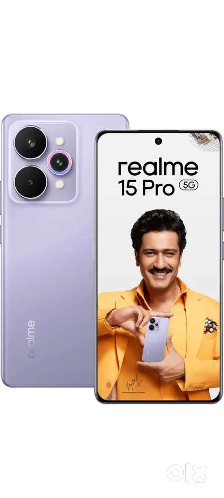 Realme 15 pro 5 g 256-8 gb new phone 1 days use