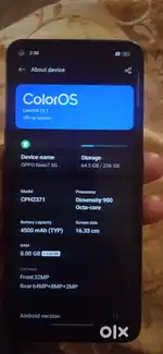 Two mobile available Oppo Reno7 5G 8/256 and Redmi 9 4/128