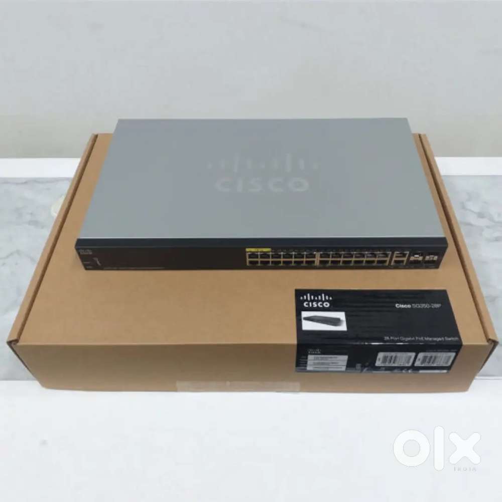 Selling Cisco SG350 28P. Not Opened / Sealed. Price Negotiable.
