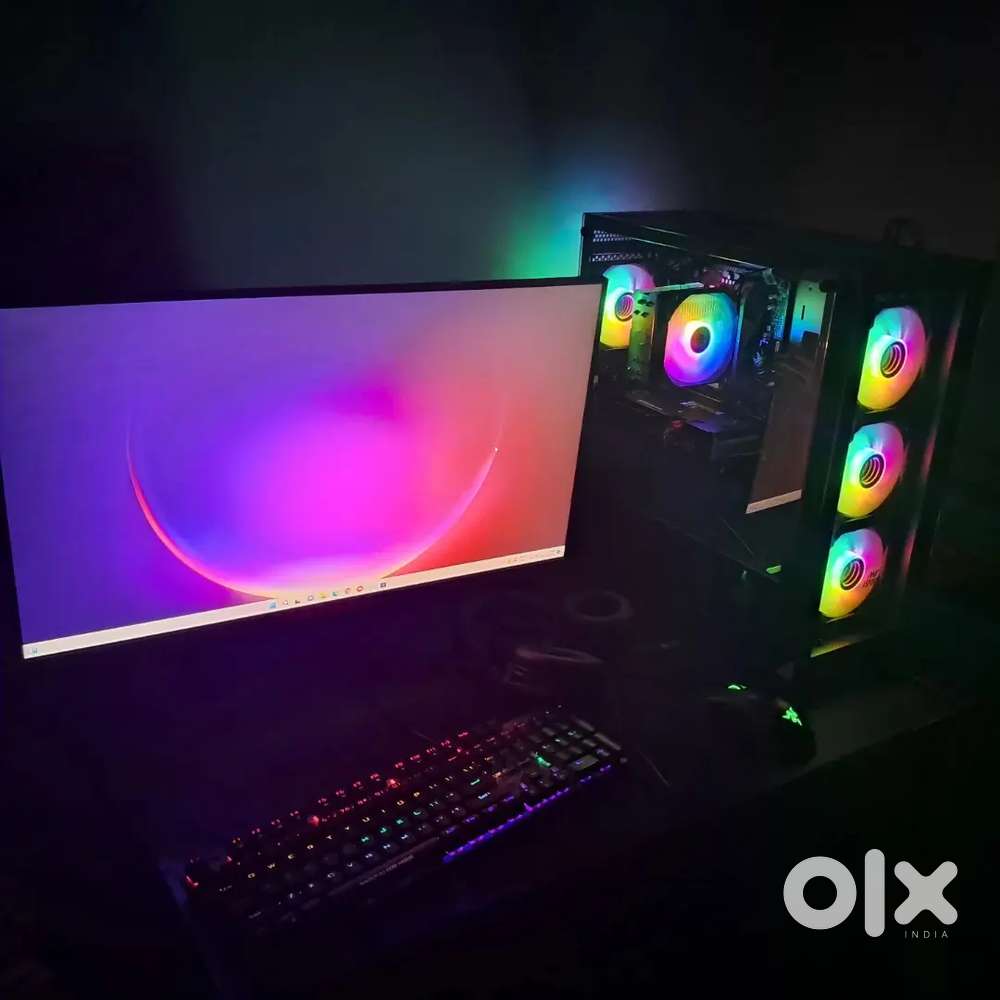 Gaming pc setup r5 7600x  & rtx 3060 12 gb