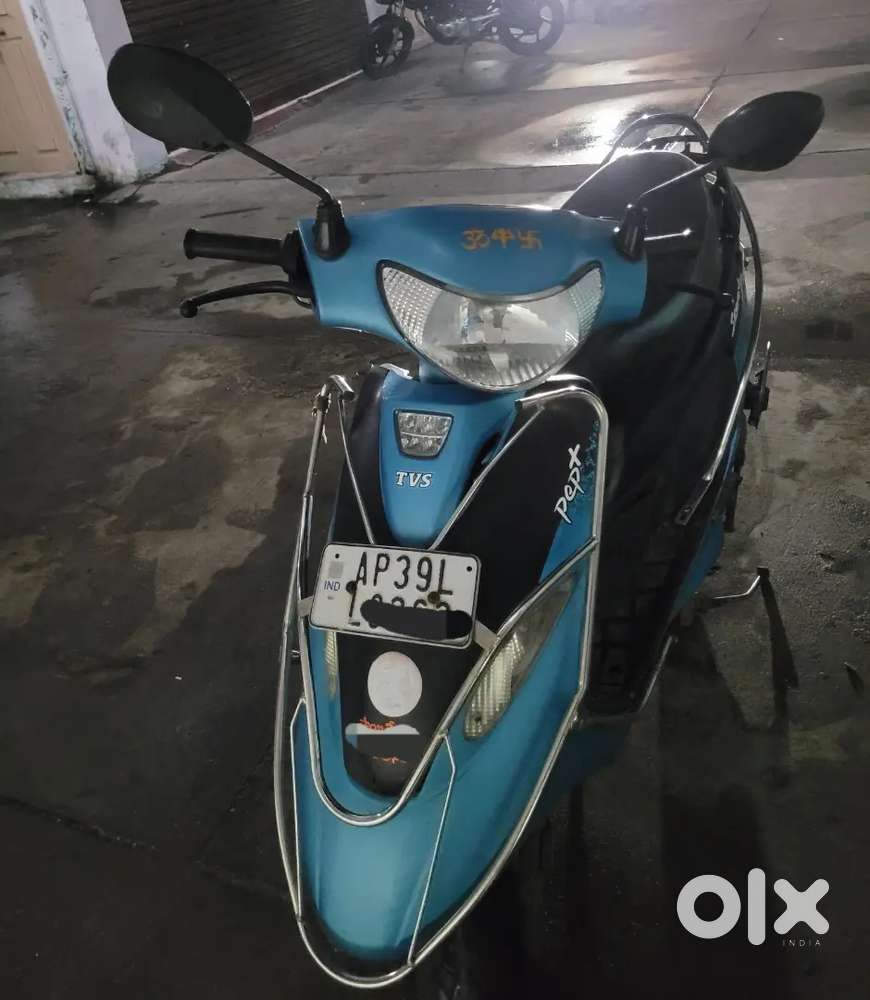 TVS SCOOTY PEP+ TURQ BLUE