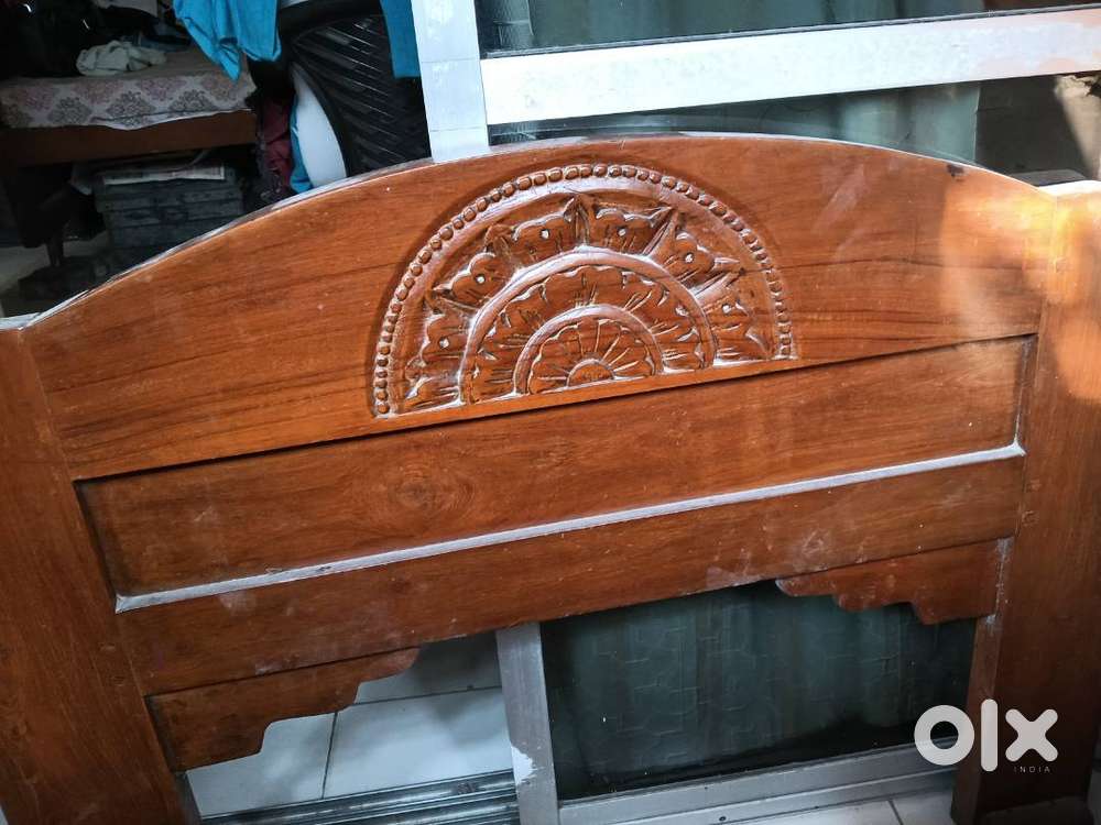 Wooden Single Bed For Sale