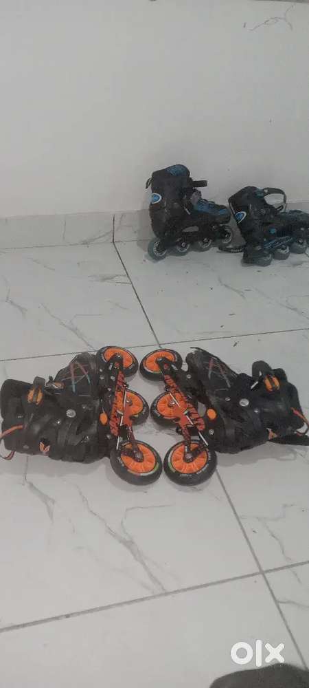 Konex skating 100mm wheel brand ke hai condition 100%