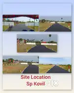 On Road Residential Plots For Sale Site Location At Sp Kovil