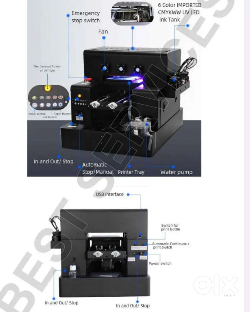 A3 uv printing machine