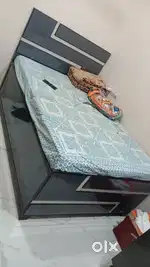New wooden bed