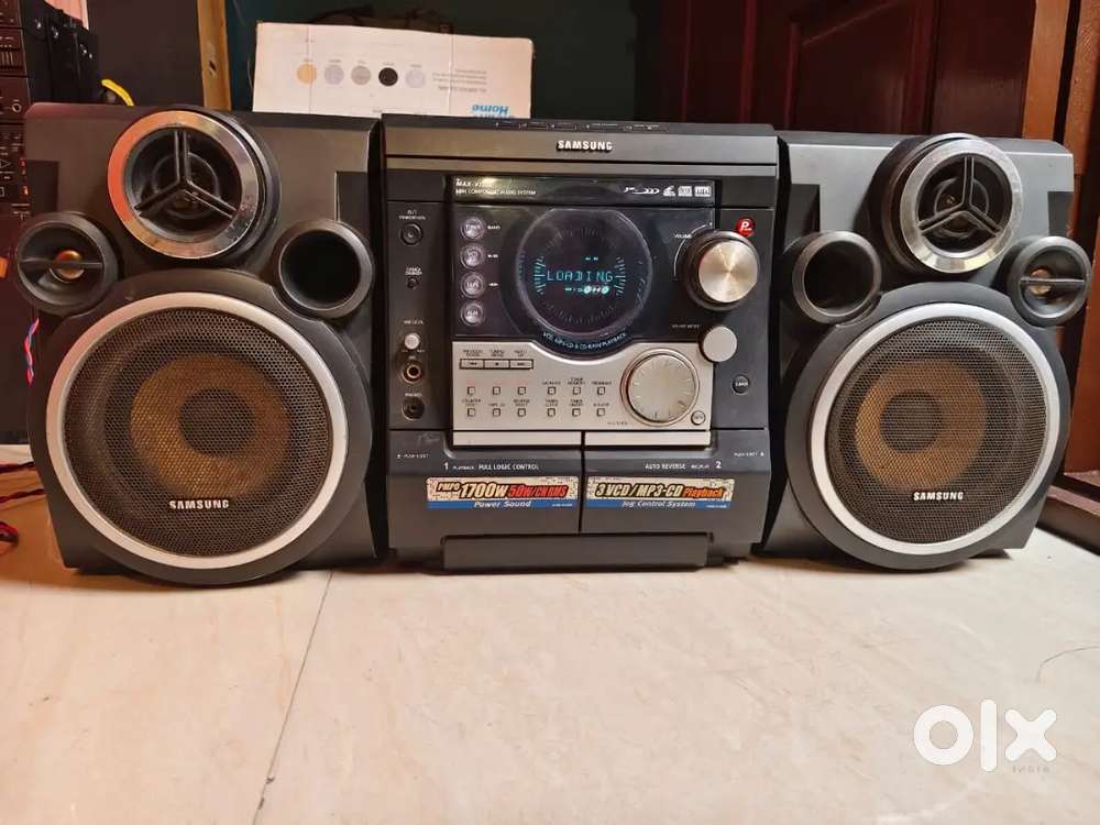 SAMSUNG MUSIC SYSTEM FM AUX CASSETTE WORKING CONDITION GOOD CONDITION