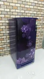 Godrej purple colour flower model refrigerator with delivery