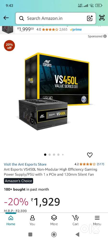 Power supply SMPS