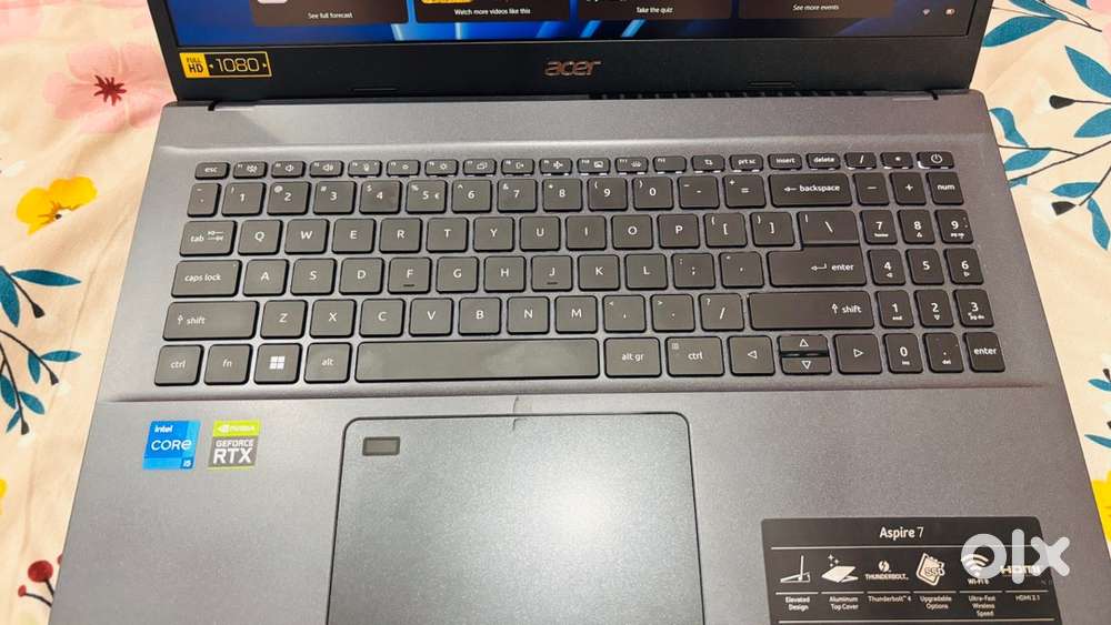 Acer aspire ₹ gaming laptop