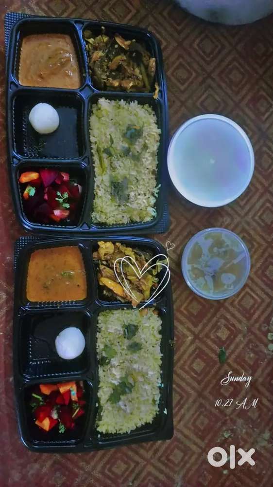 Lunch at workplace