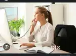Receptionist template female staff