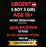 Work from home opportunity
