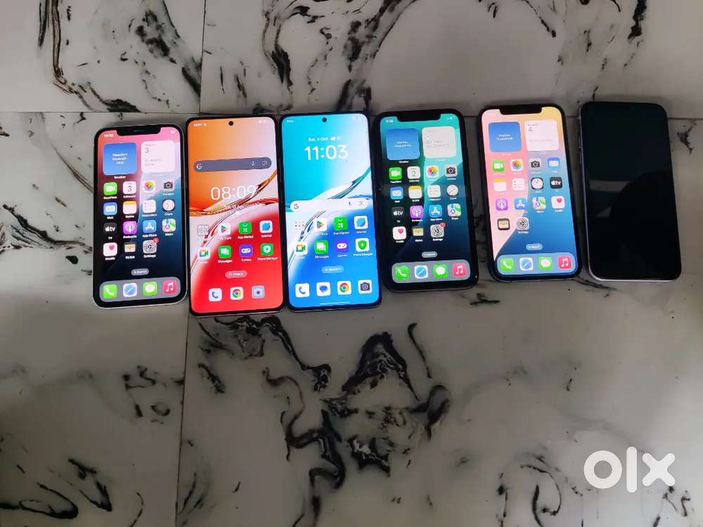 IPhones & Android, all available 2nd phone