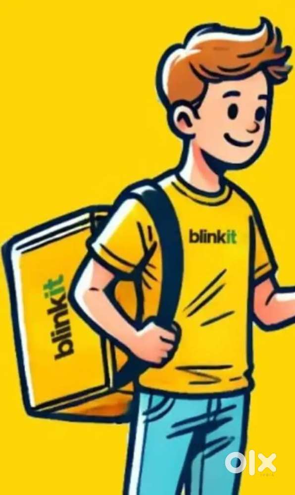 Blinkit grocery delivery boy