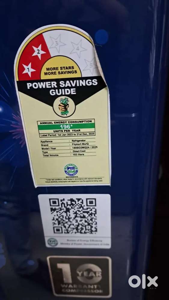 Whirlpool fridge for sale 183 liter brand new