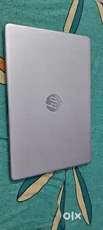 Laptop with silver colour