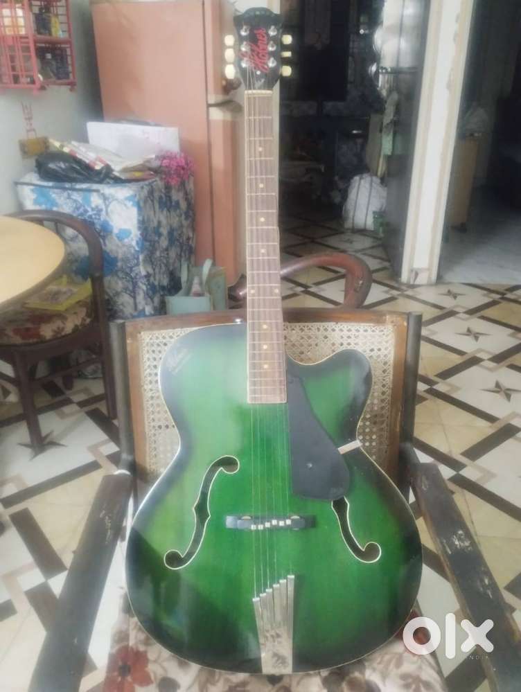 Hobner 265 Export Acoustic Guitar Rosewood  (Green)