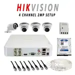 Hikvision 4 Camera Setup