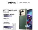 Infinix note 40+ pro 256gb 5 month use only and bill box all Avleble