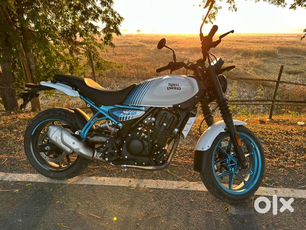 Guerrilla 450 brava blue. Top model with navigation joystick. 2024 Nov