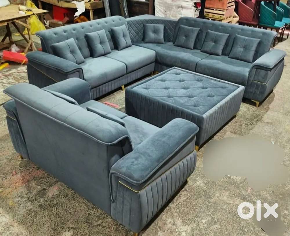 Luxury model L shape sofa