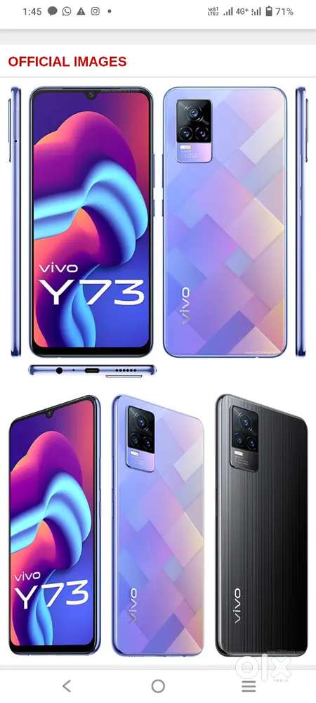 Vivo y73 8/128 4G