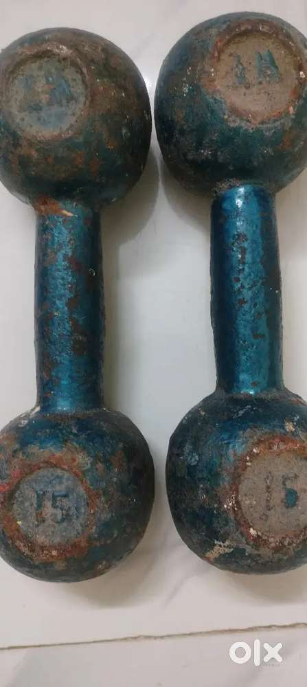 15 kg 2 nos dumble urgent sell